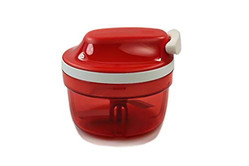 Tupperware Chef Turbo-Chef rot Supersonic Zwiebelschneider Zwiebeln Speedy Boy...