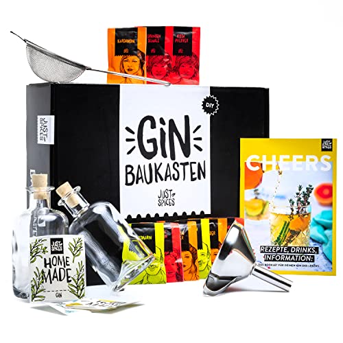 Just Spices DIY Gin-Set I Gin selber machen - 15 Hochwertige Botanicals und...